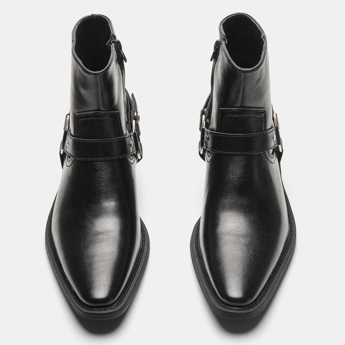 Hombre Buckle-up, Height-increasing High-heeled Botas - foto 2
