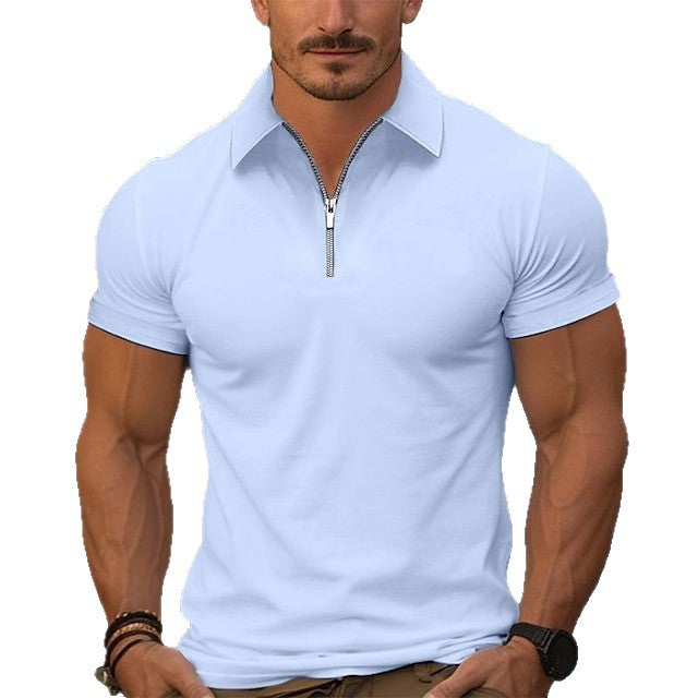 Camisa de verano estampada con cierre para hombre - foto 3