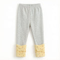 Niña' Spliced Puntos Forro Polar Pantalón