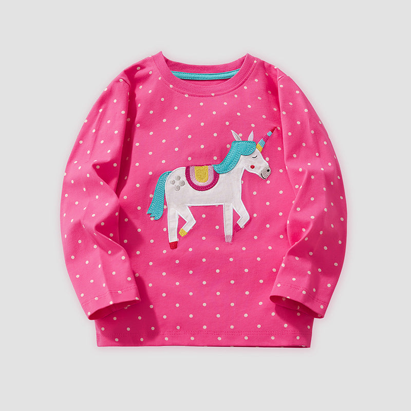 Puntos Unicorn Bordado Niña' Top - foto 2