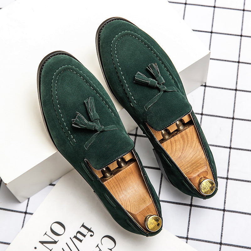 Matte-finish Hairstylist Casual Shoes, British-Estilo Nightclub Combinable - foto 5