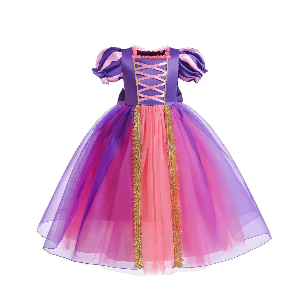Niña Pequeña's Purple Tulle Vestido - foto 3
