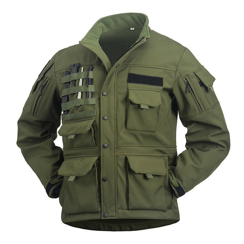 Gabardina motoquera para hombre impermeable y resistente - foto 2