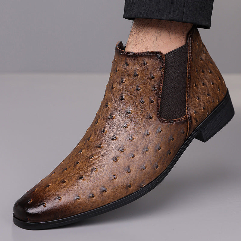 Hombre Casual Formal Mid-Top Sin Cordones Loafers