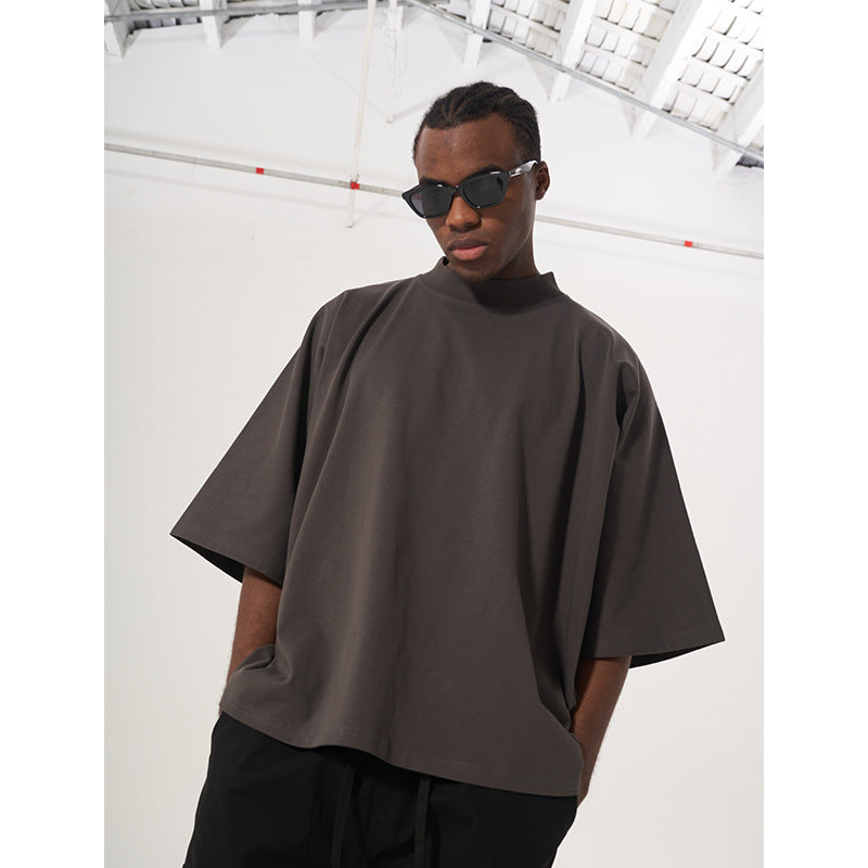 Polera holgada lisa para hombre - foto 2
