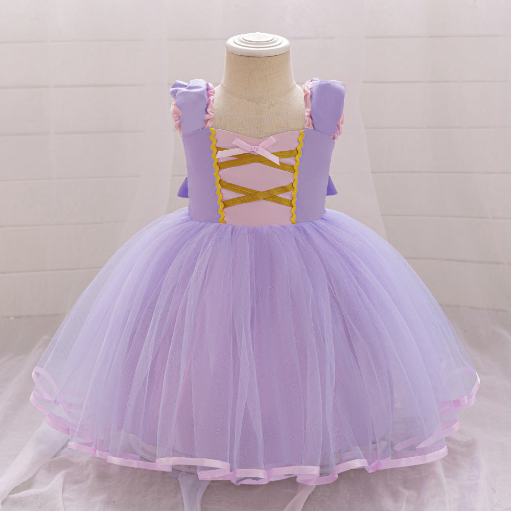 Lindo Fluffy Princesa Vestido con Ins Estilo - foto 2