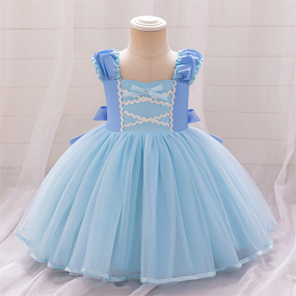 Lindo Fluffy Princesa Vestido con Ins Estilo - foto 5