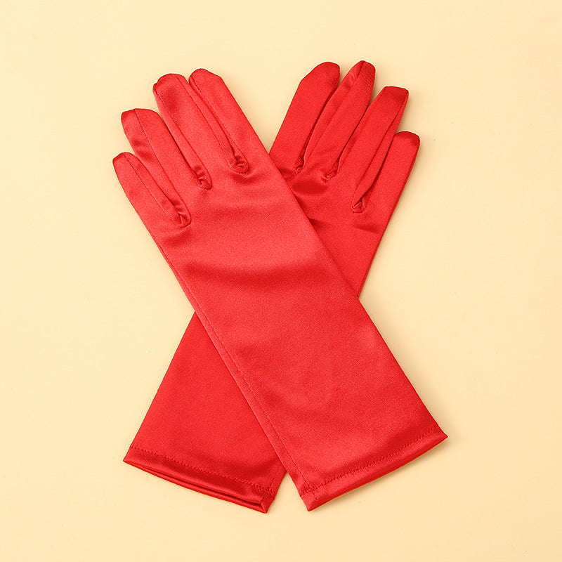 Party Dance Princesa Vestido Accessory Gloves - foto 7