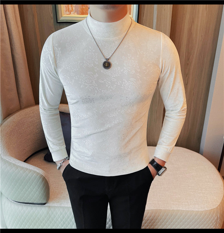 Hombre Polar Casual Manga Larga Camiseta - foto 5