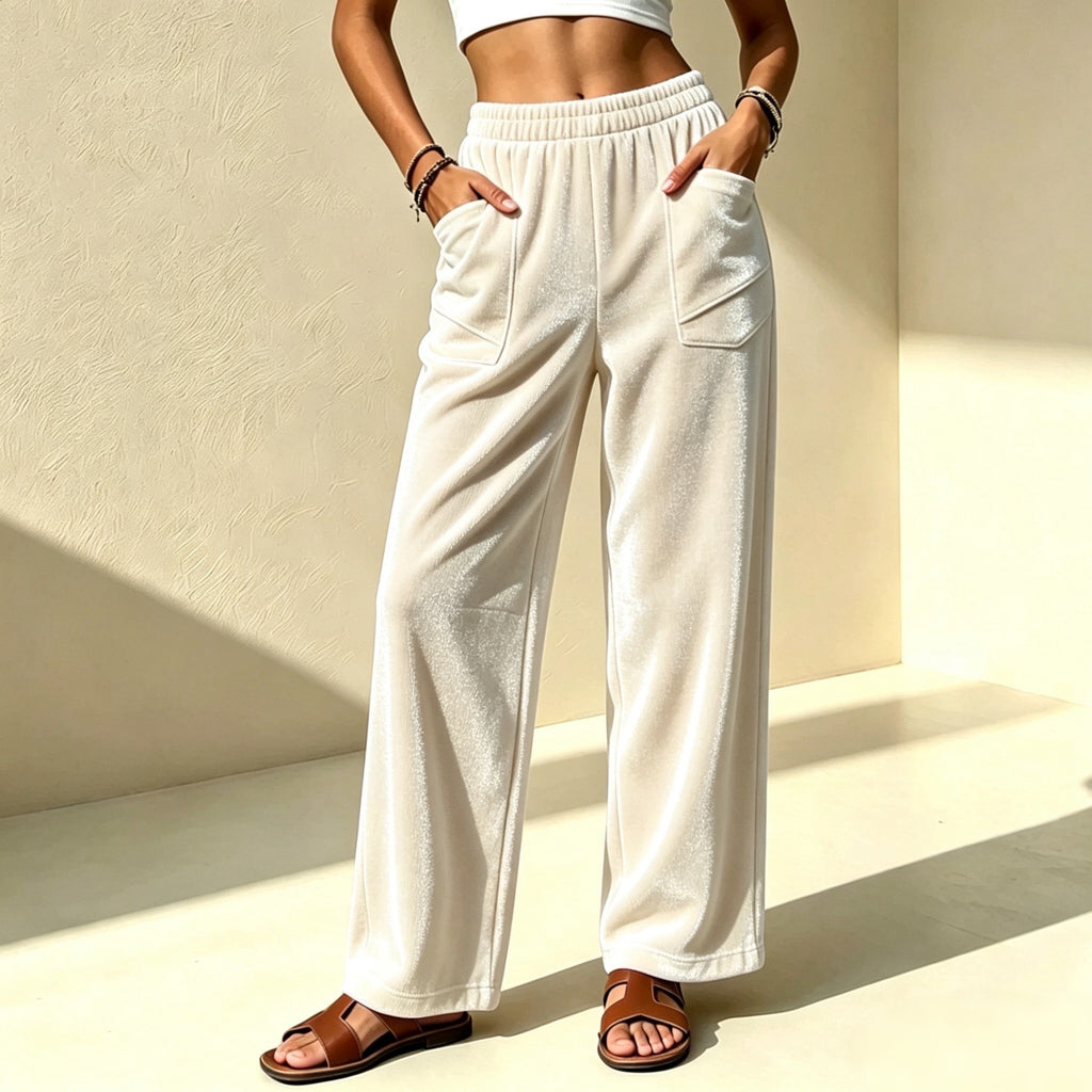 Pantalón ancho holgado con caída - foto 5