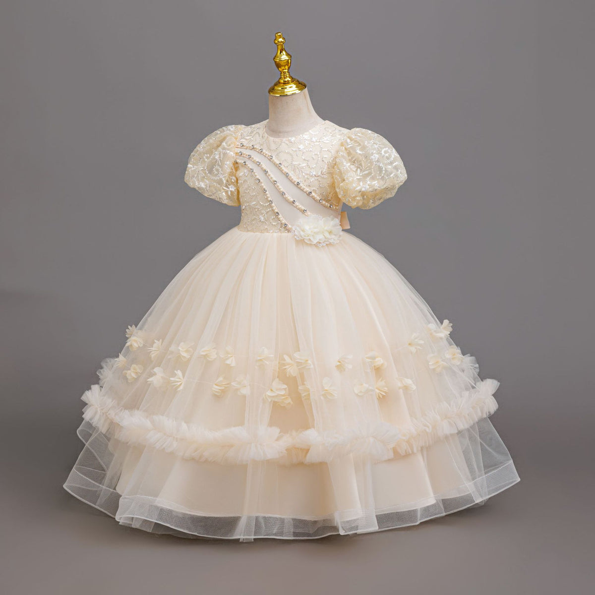 Vestido de princesa con lentejuelas para niña - foto 6