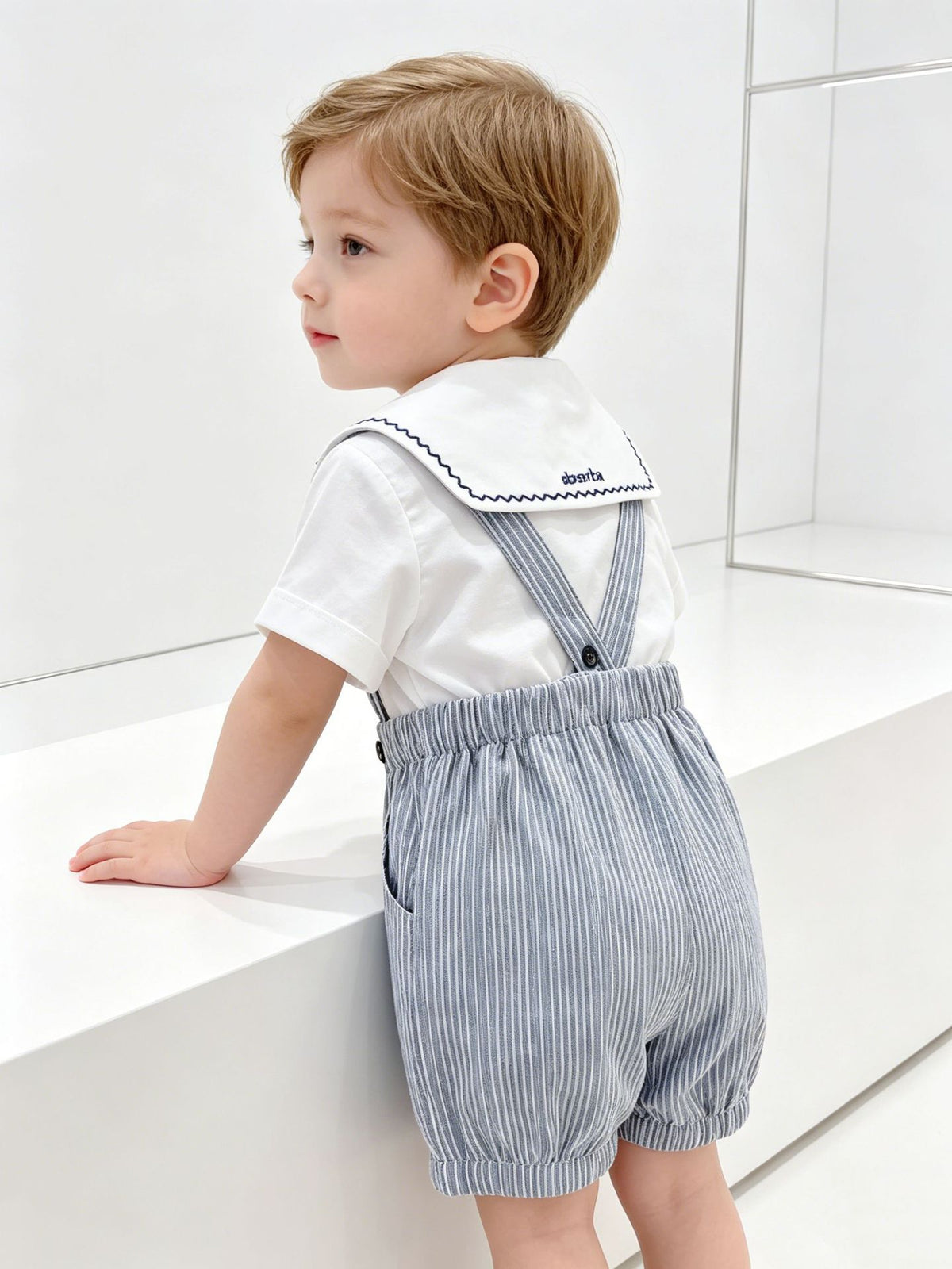 Arrival Camisa y Suspender Shorts Conjunto - foto 6