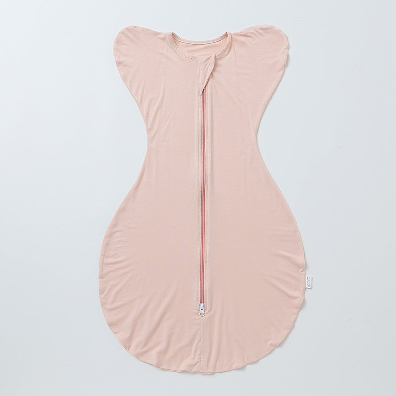 Newborn Baby Anti-Spreading Refrescante Bamboo Fiber Swaddle Sack - foto 3