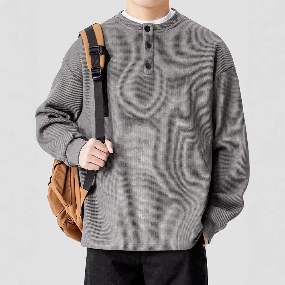 High-end Inner-layer Base Camisa Estilo Americano Retro De Tendencia Hoodie - foto 4