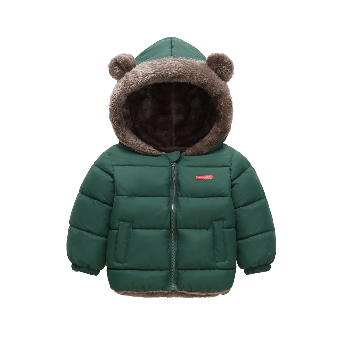 Thickened Algodón-padded Abrigo para Niños - foto 3