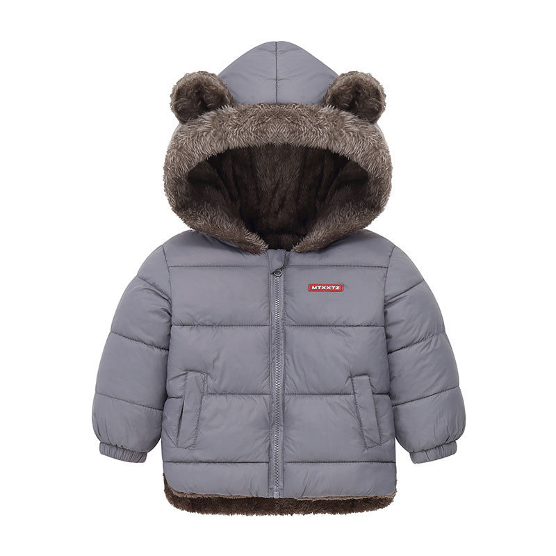 Thickened Algodón-padded Abrigo para Niños - foto 6