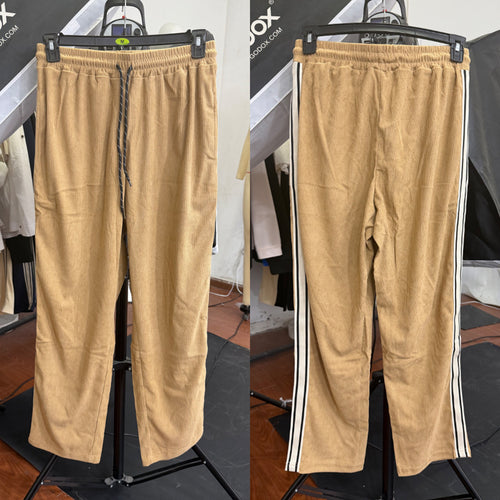Breathable Drawstring-Cintura Ajuste Relajado Outdoor Casual Straight-leg Trousers - foto 2