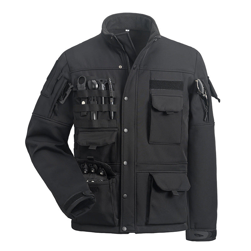 Gabardina motoquera para hombre impermeable y resistente