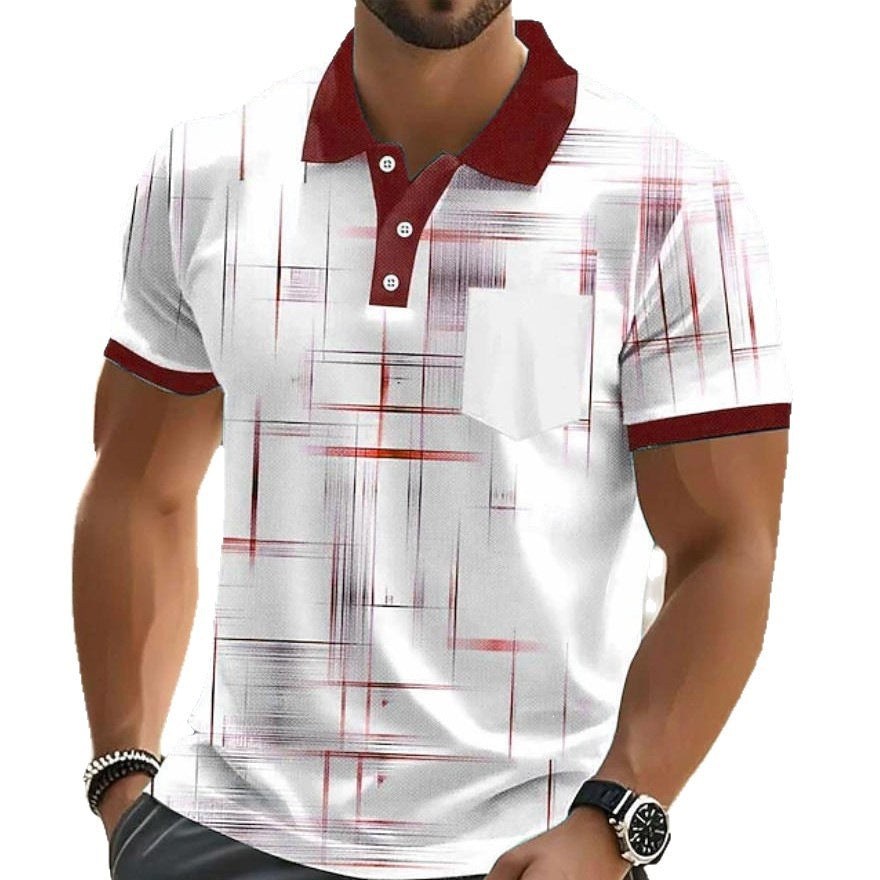 Polera casual manga corta para hombre - foto 4
