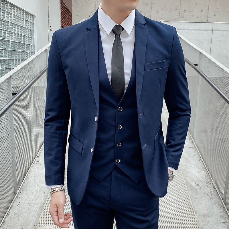 Two-button Traje Chaqueta Vestido Pantalón Conjunto de Dos Piezas - foto 4