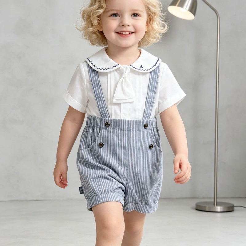 Arrival Camisa y Suspender Shorts Conjunto - foto 2
