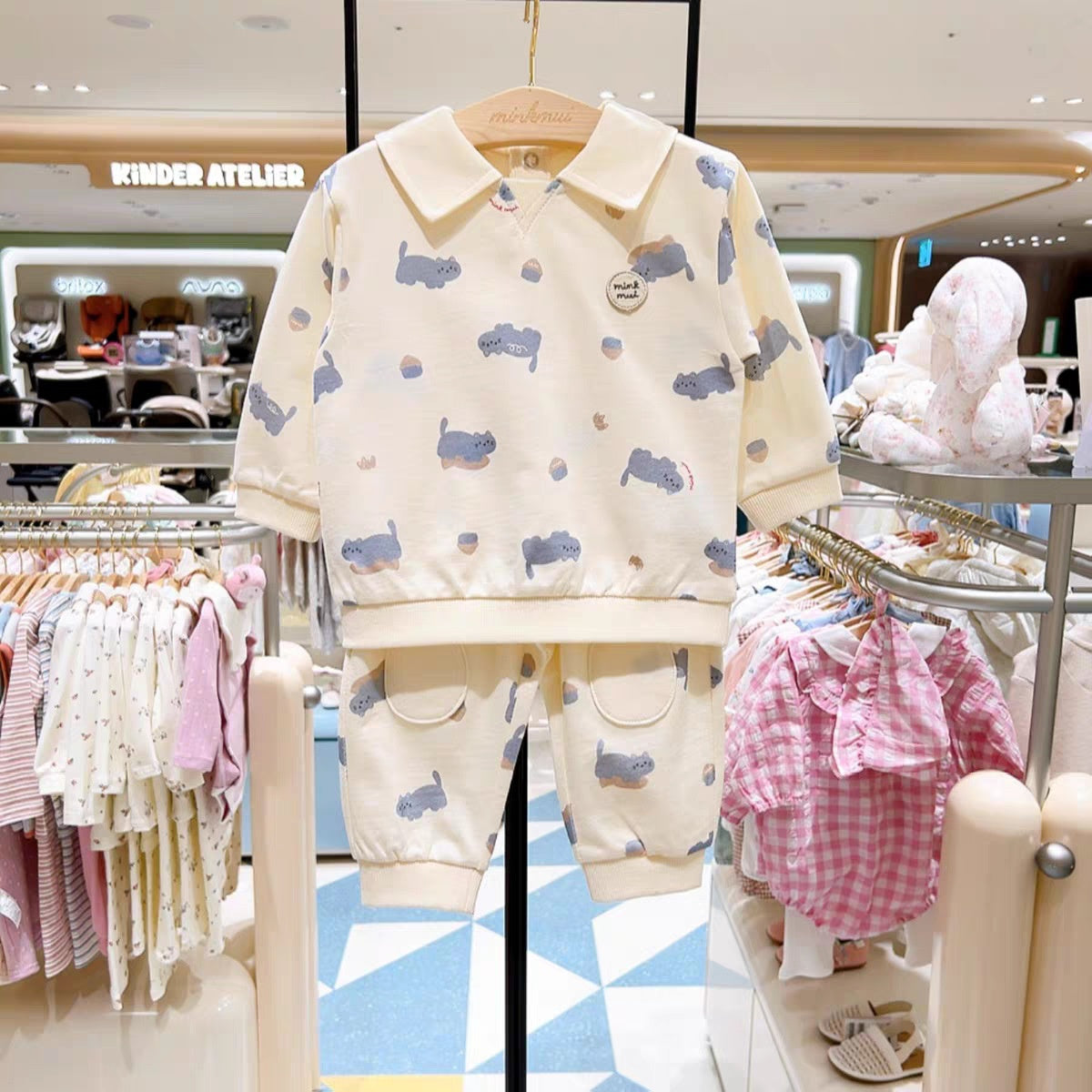 Conjunto de camisa y pantalón de algodón para niño - foto 2