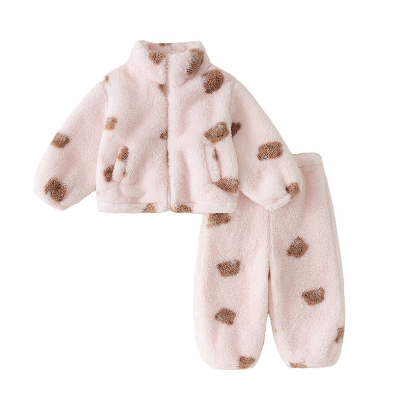 Conjunto de pijama polar para niña - foto 2