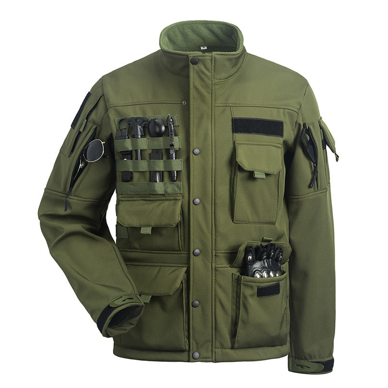 Gabardina motoquera para hombre impermeable y resistente - foto 4