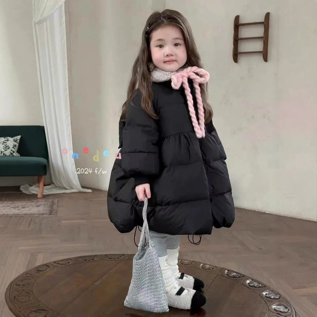 Parka acolchada de invierno para niña