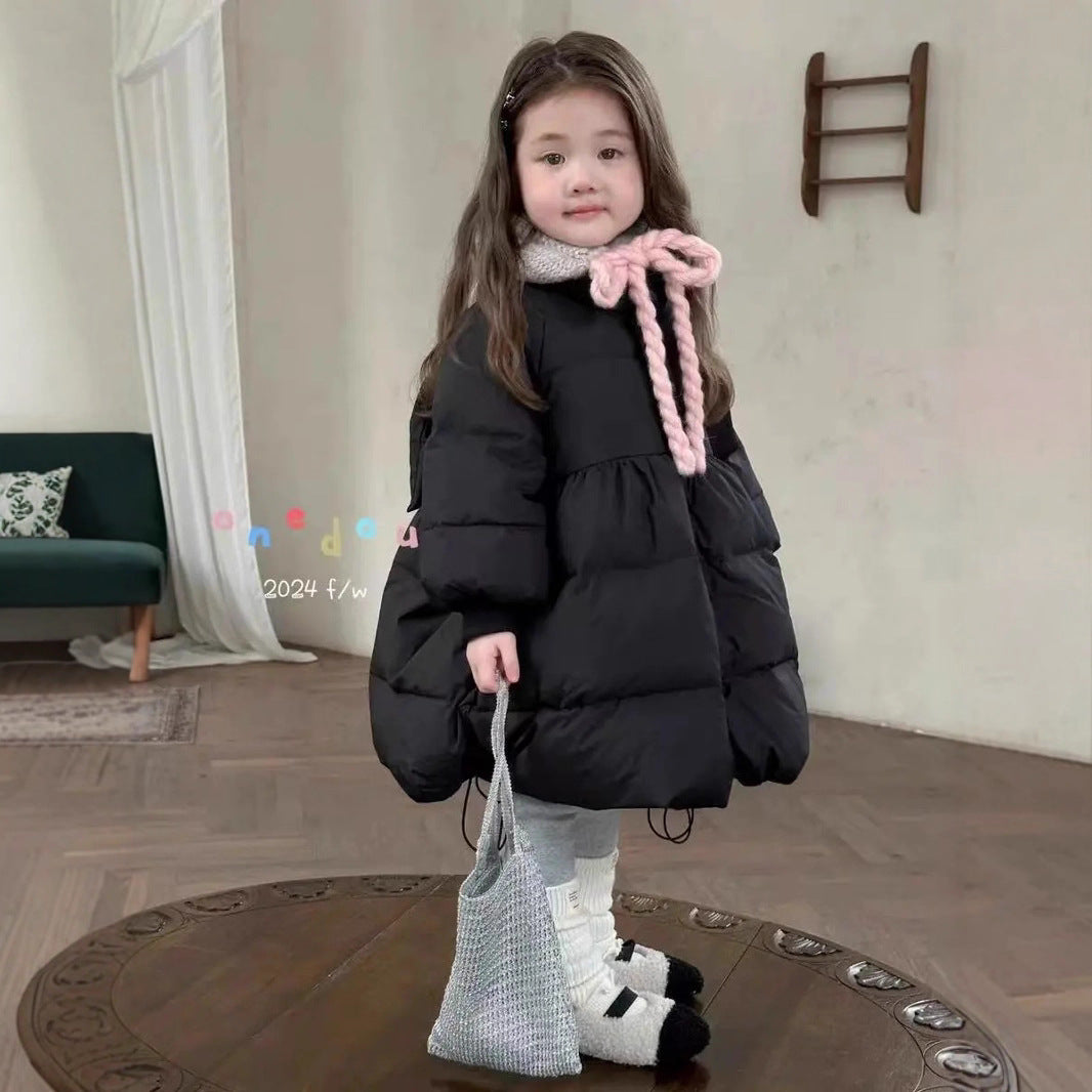 Parka acolchada de invierno para niña