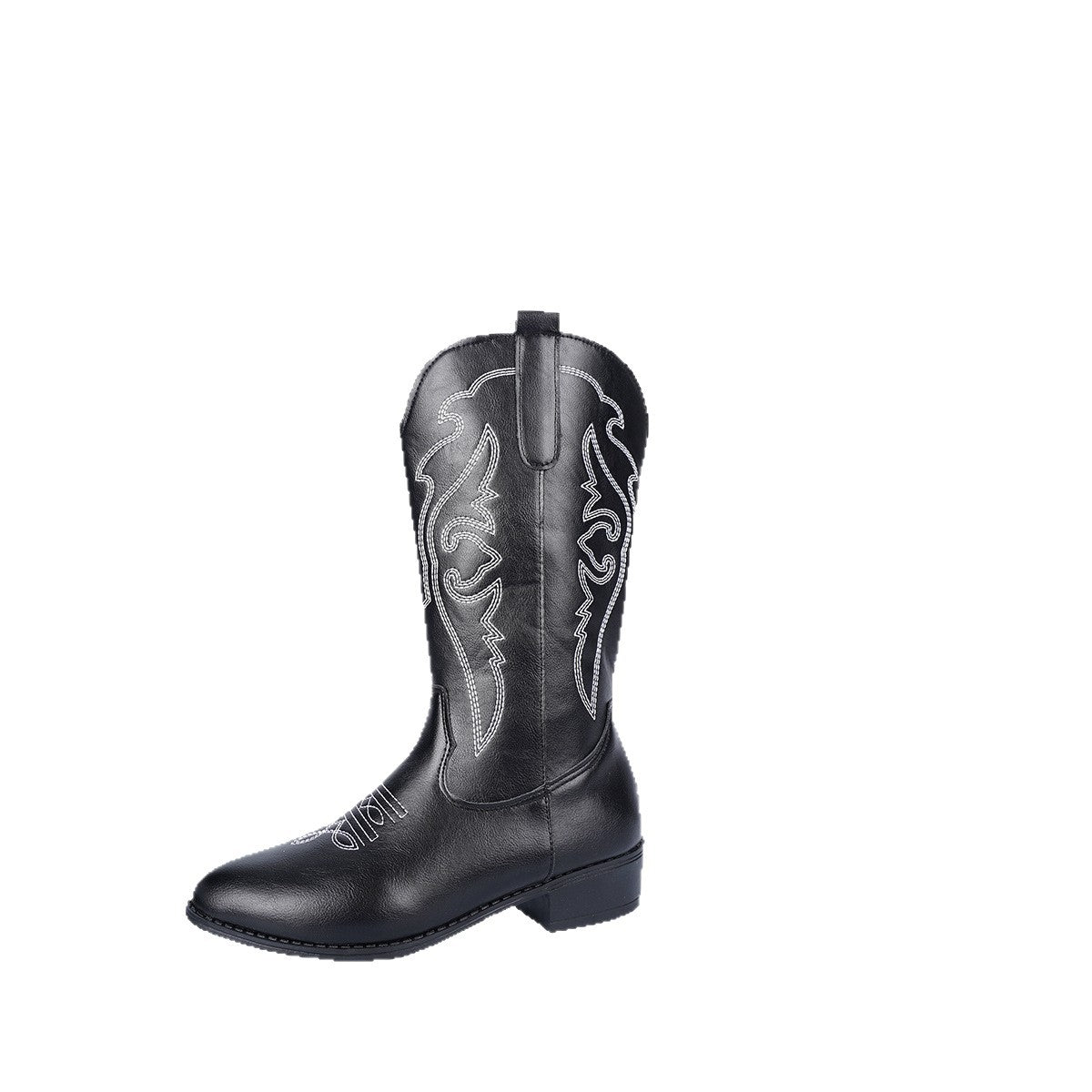 Mujer Bordado Mid-Calf Knight Botas - foto 6
