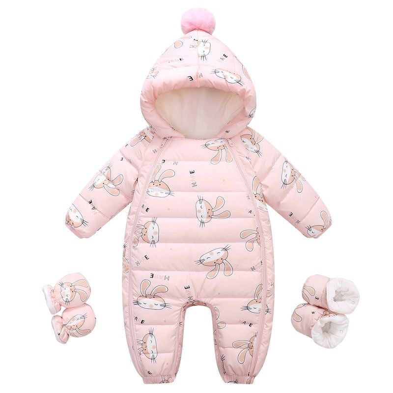 Invierno Down Jumpsuit para Newborns - foto 6