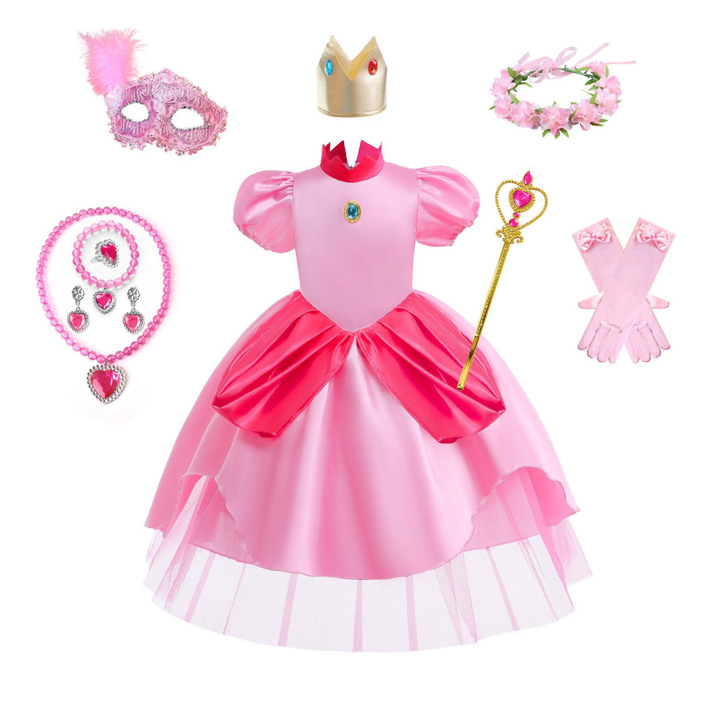 Niños's Peach Peach Falda Poliéster - foto 6