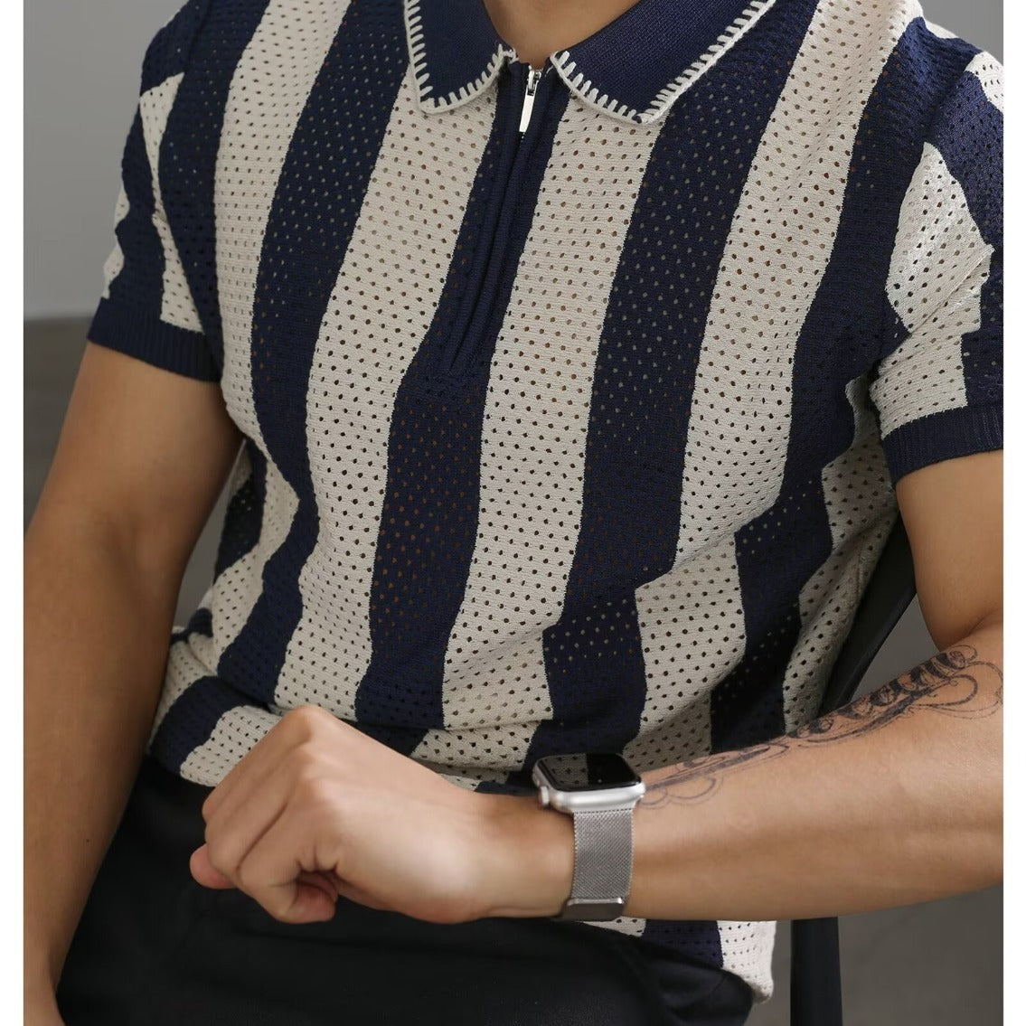 Solapa-collar Business Paul Hombre Verano Camiseta para Hombre - foto 3