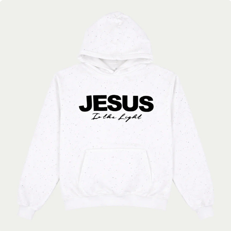 Polerón estampado holgado unisex