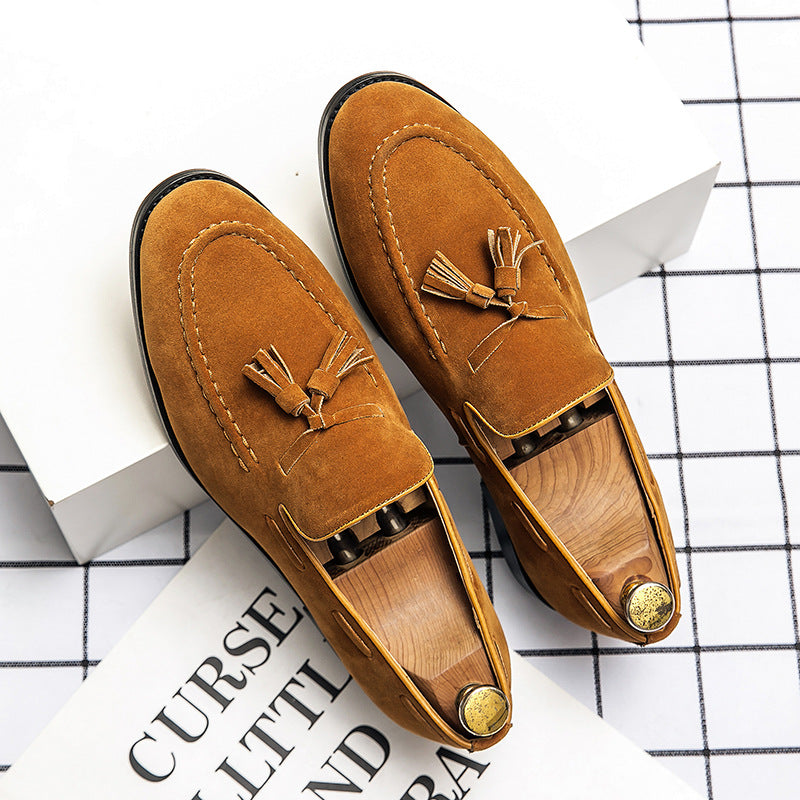 Matte-finish Hairstylist Casual Shoes, British-Estilo Nightclub Combinable - foto 3