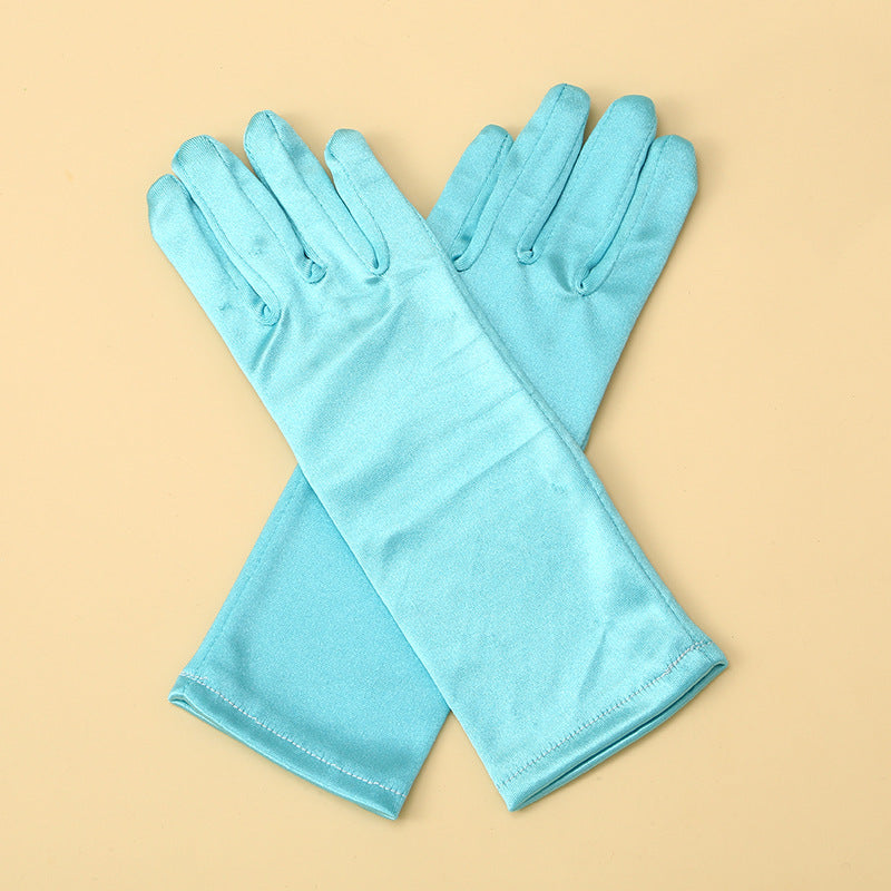 Party Dance Princesa Vestido Accessory Gloves - foto 4