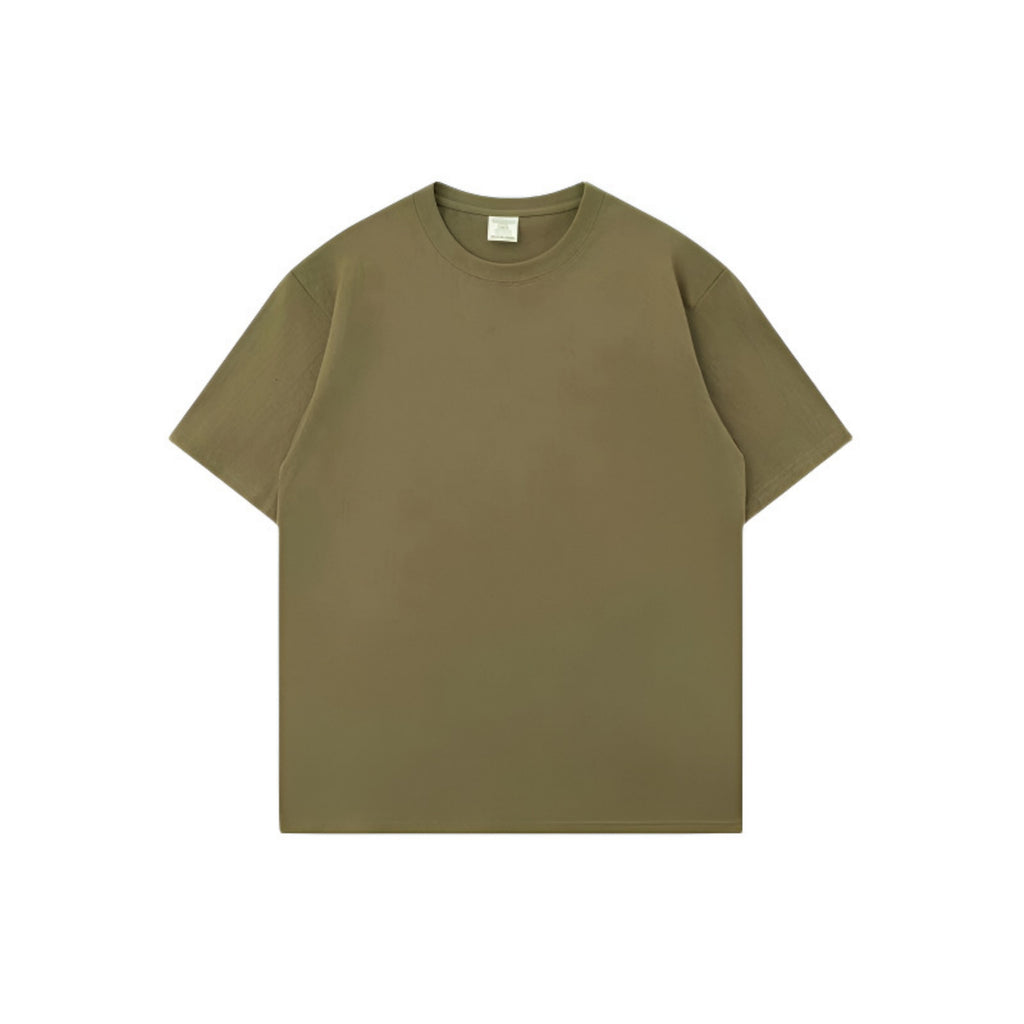 Hombre Breathable Pure Algodón Manga Corta Camiseta - foto 4