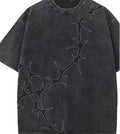 Polera estampada grafiti de rayos - foto 4