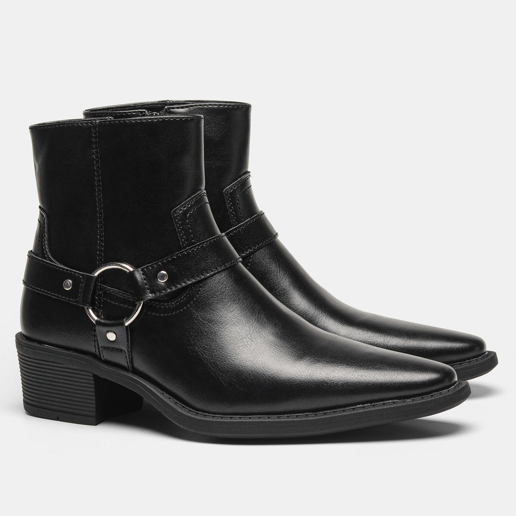 Hombre Buckle-up, Height-increasing High-heeled Botas - foto 5