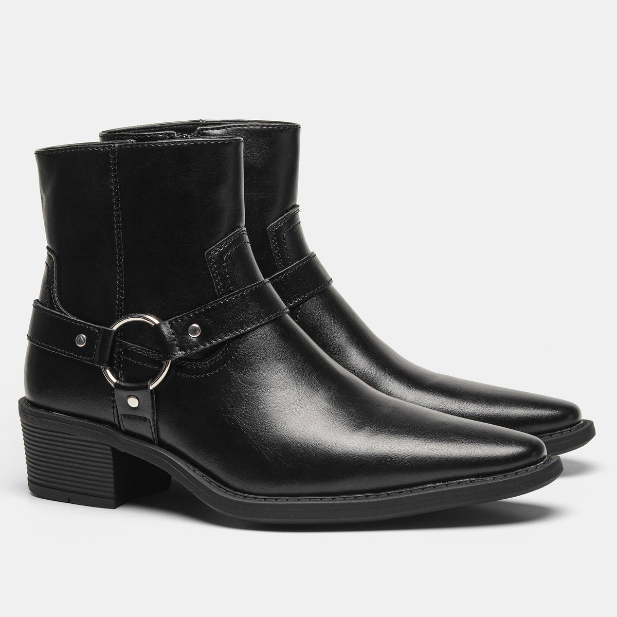 Hombre Buckle-up, Height-increasing High-heeled Botas - foto 5