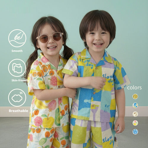 Bermudas de algodón combinables para niño