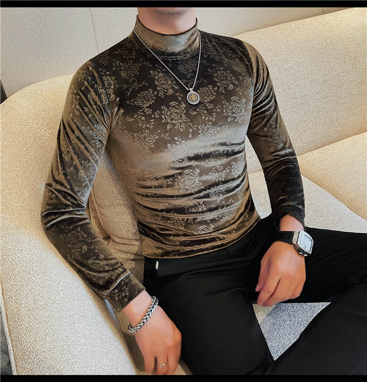 Hombre Polar Casual Manga Larga Camiseta - foto 3