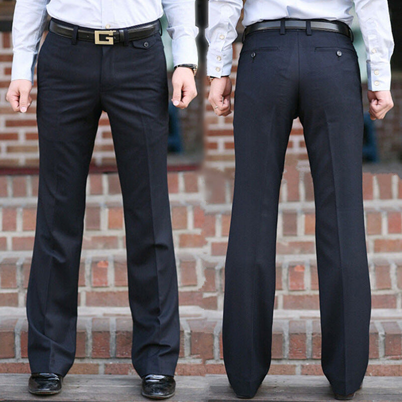 Pantalón de vestir ancho para hombre - foto 6
