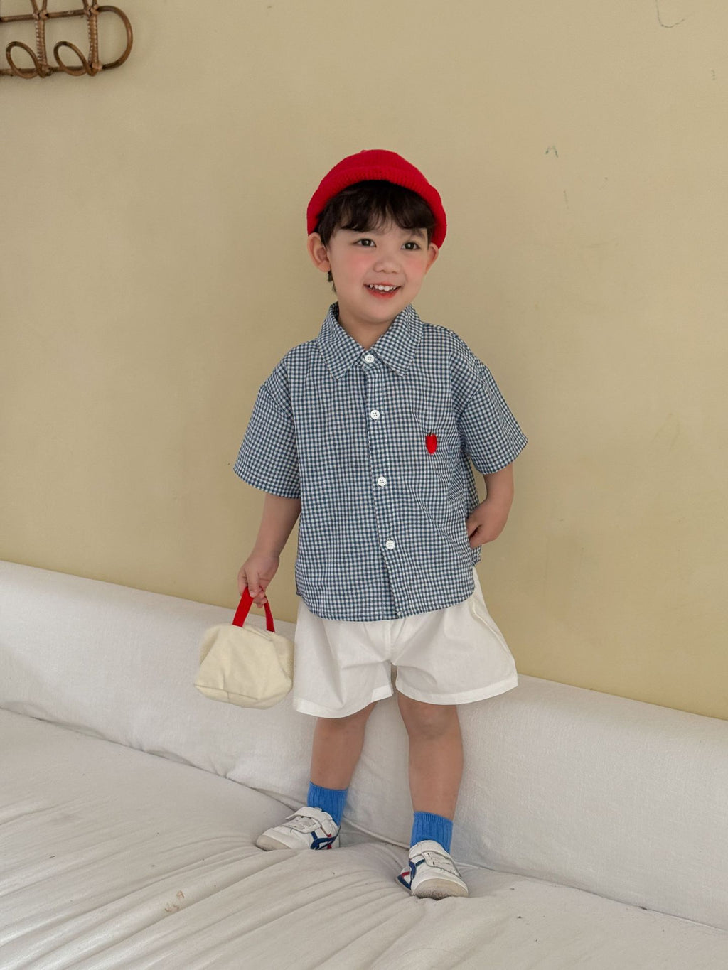 Estilizado Algodón Vestido para Niña Matching Sibling Conjunto - foto 2