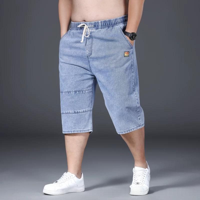 Retro Pierna Ancha Ajuste Suelto Three-quarter Shorts para Hombre - foto 7