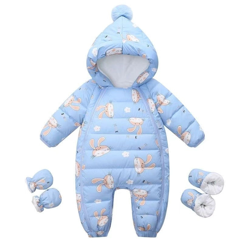 Invierno Down Jumpsuit para Newborns - foto 2