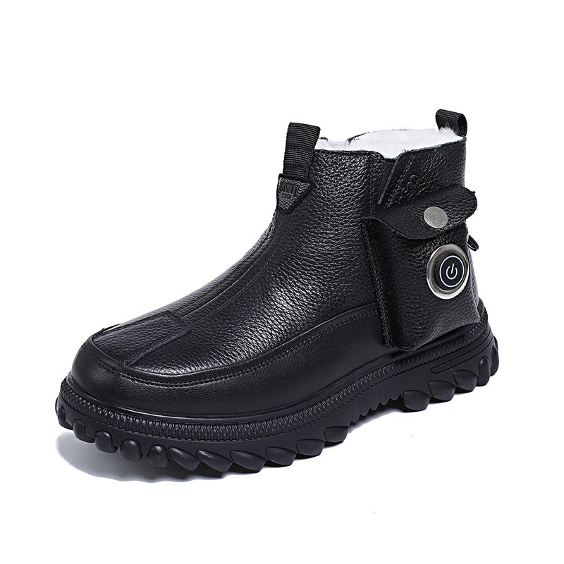 Hombre Invierno Térmico Charging Heated Botas Antideslizante y Impermeable para Snowy Conditions - foto 2
