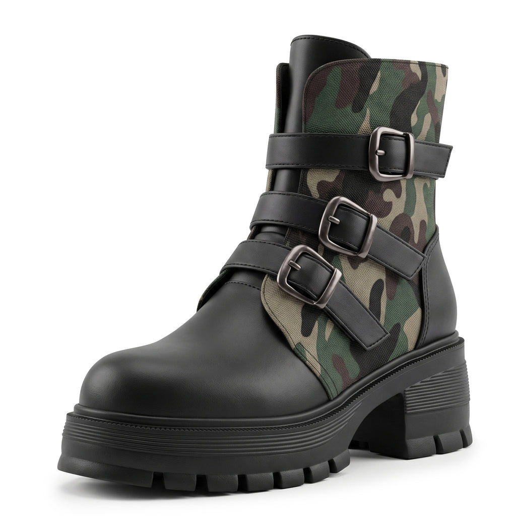Mujer Con Cordones British-Estilo Botas Martin - foto 3