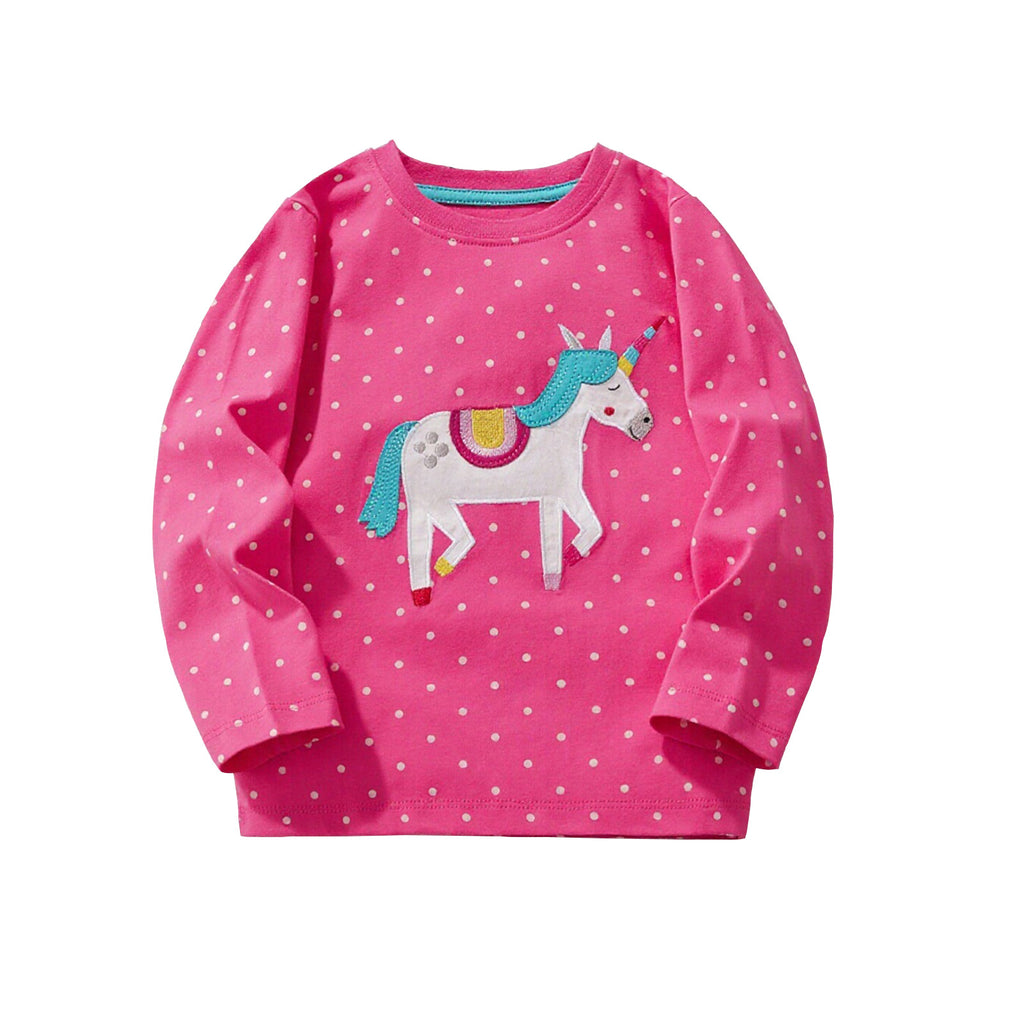 Puntos Unicorn Bordado Niña' Top - foto 3